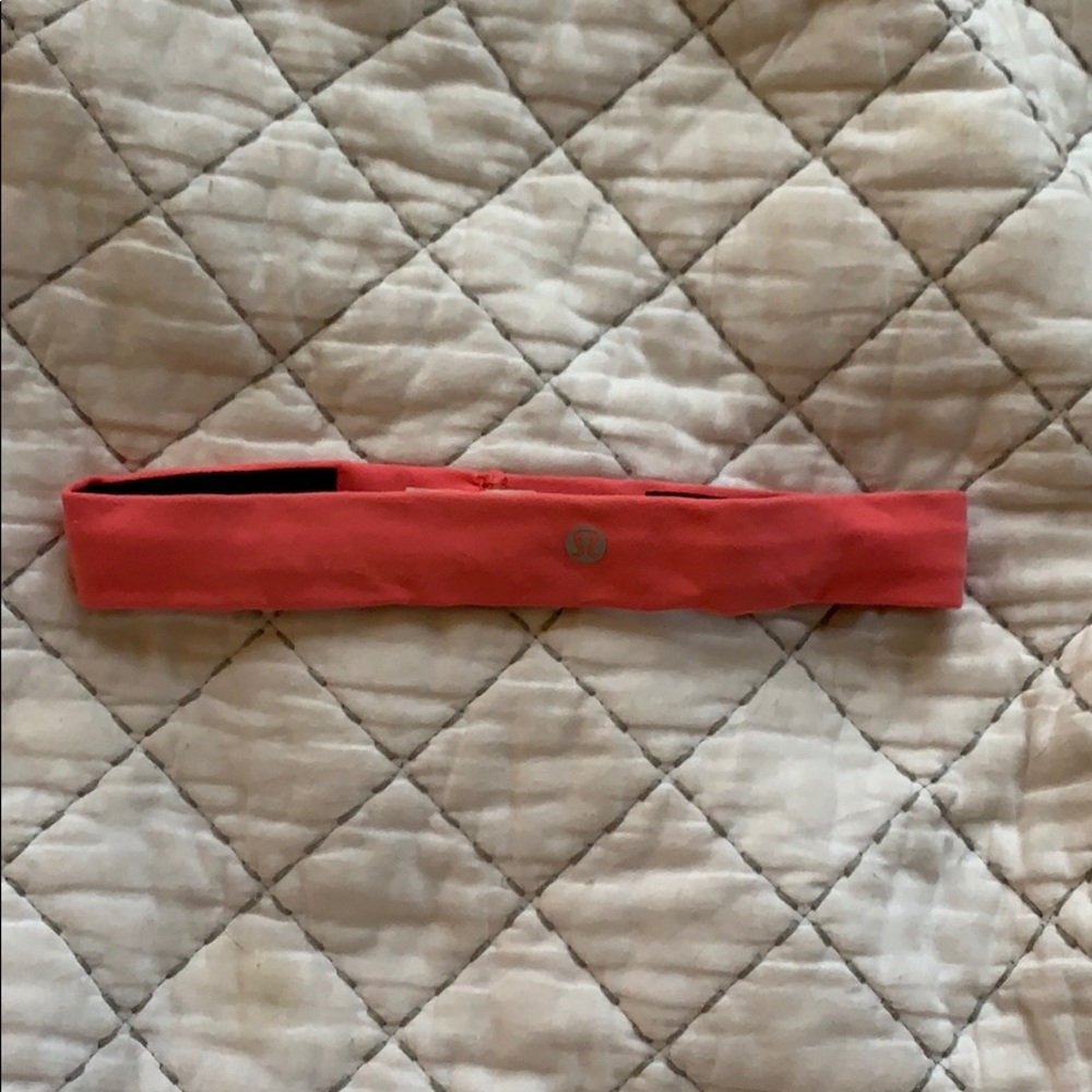 Lulu Lemon Pink Headband
